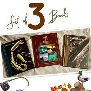 Set of 3 Skills & Tricks of MuzzleLoading & Fishing